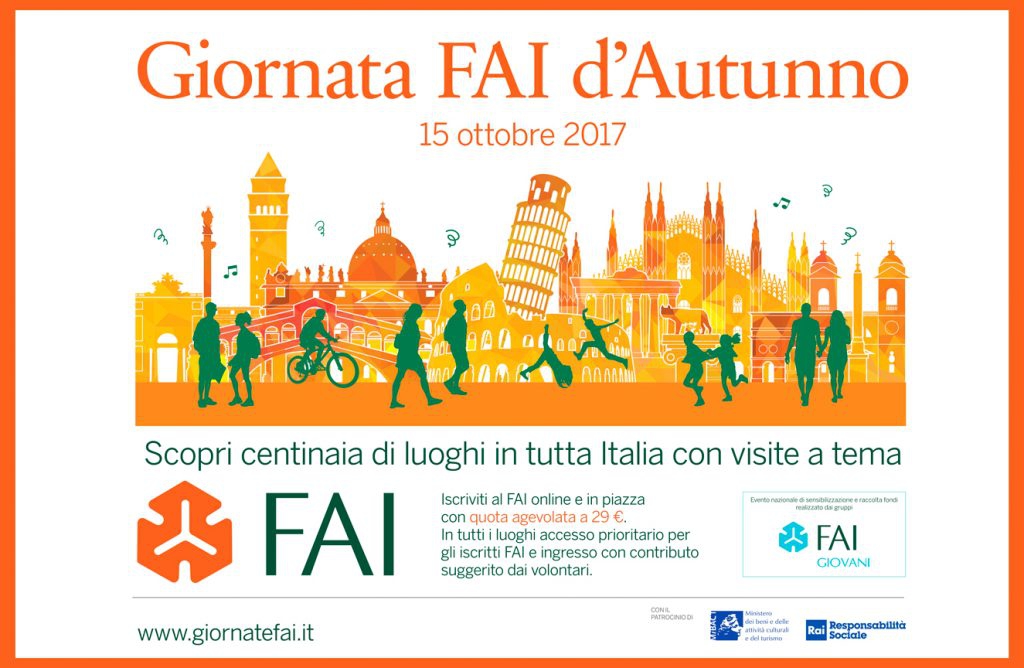 Giornata FAI D'autunno: Ricordiamoci Di Salvare L'Italia