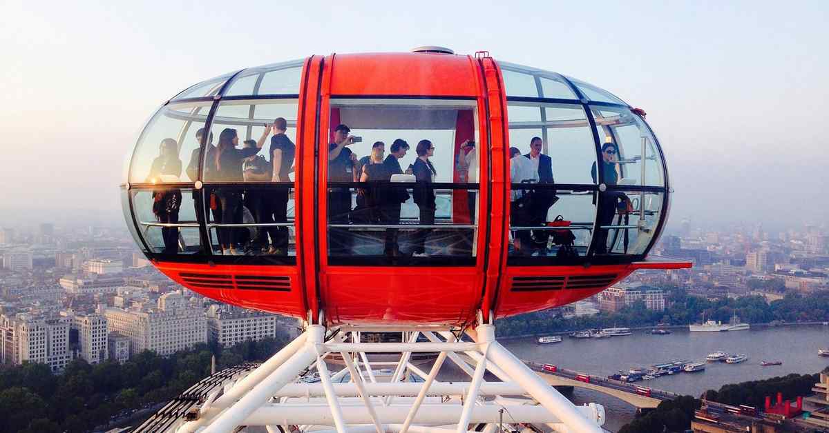 Le 8 curiosità principali della London Eye