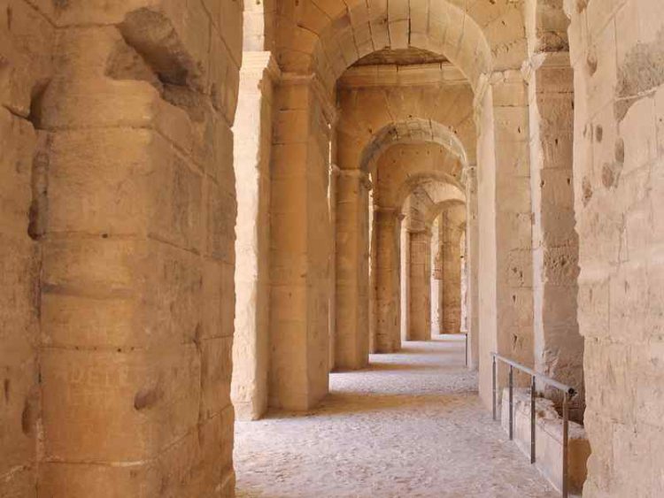In Tunisia l'anfiteatro 