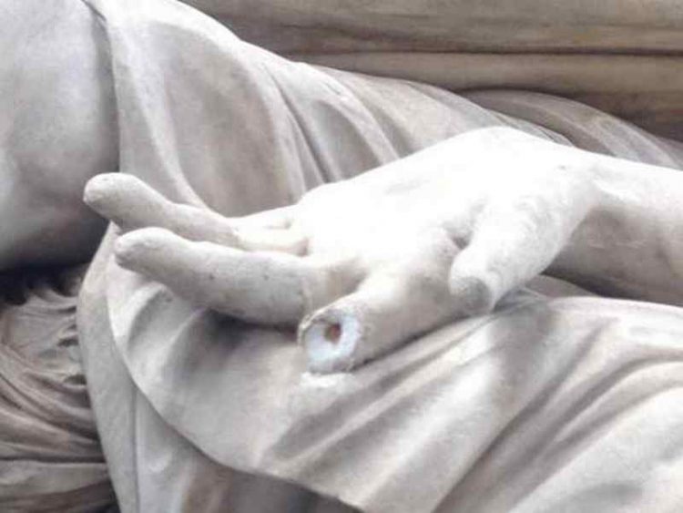 opere d’arte inestimabili rovinate 