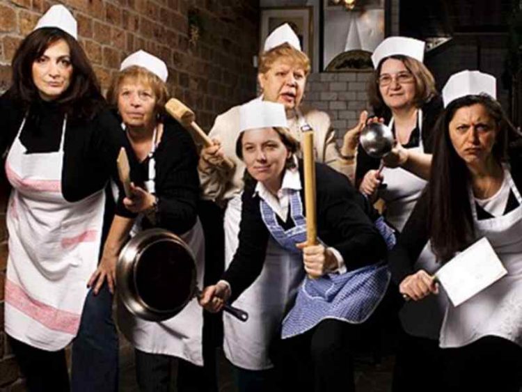 7 nonne in cucina