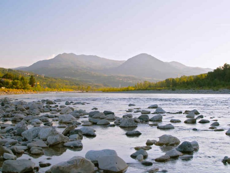 Val Trebbia, la fantastica spiaggia bianca vicino Milano