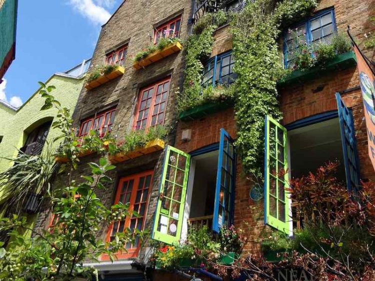 Neal's Yard, il vicolo colorato nel cuore di Londra